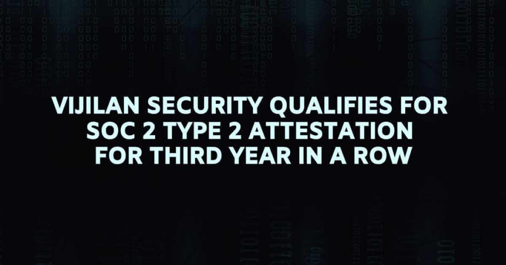 SOC 2 Type 2 attestation